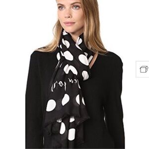 Kate Spade New York Grid Dot Scarf